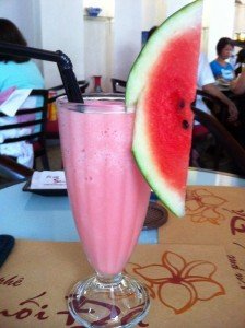 Watermelon smootie