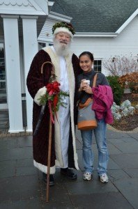 Me and Father Christmas :)