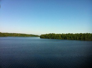 Lake view from our room