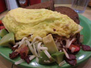 Baccado omelet