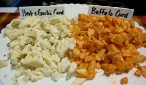 variety of cheese curd