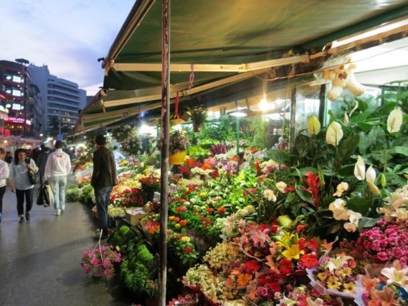 flower market in Ankara