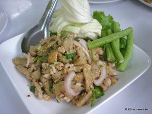 ลาบเห็ดฟาง Mushroom Laab