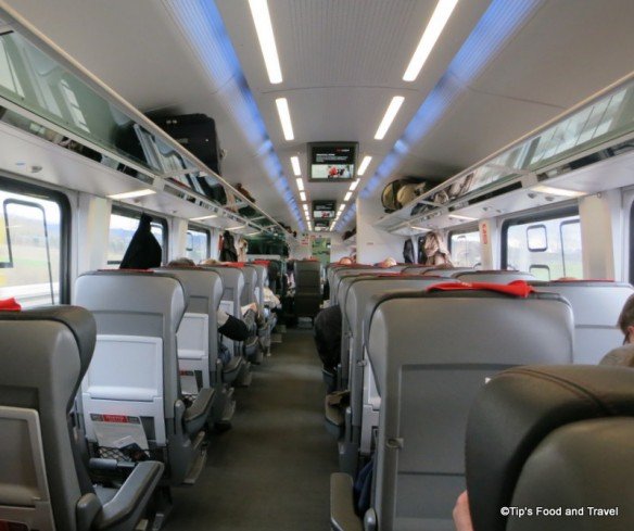 First class on OBB Railjet
