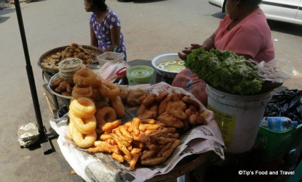 street snack in Yangon